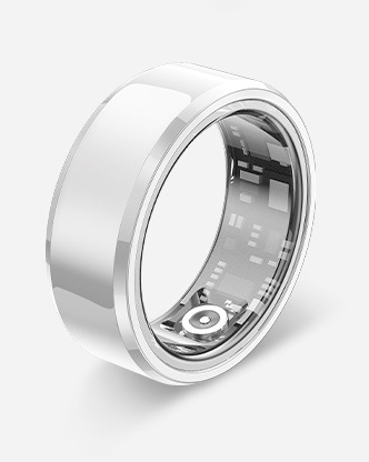 Pineeon RS02 Smart Ring Health Tracker(Silver,8#)