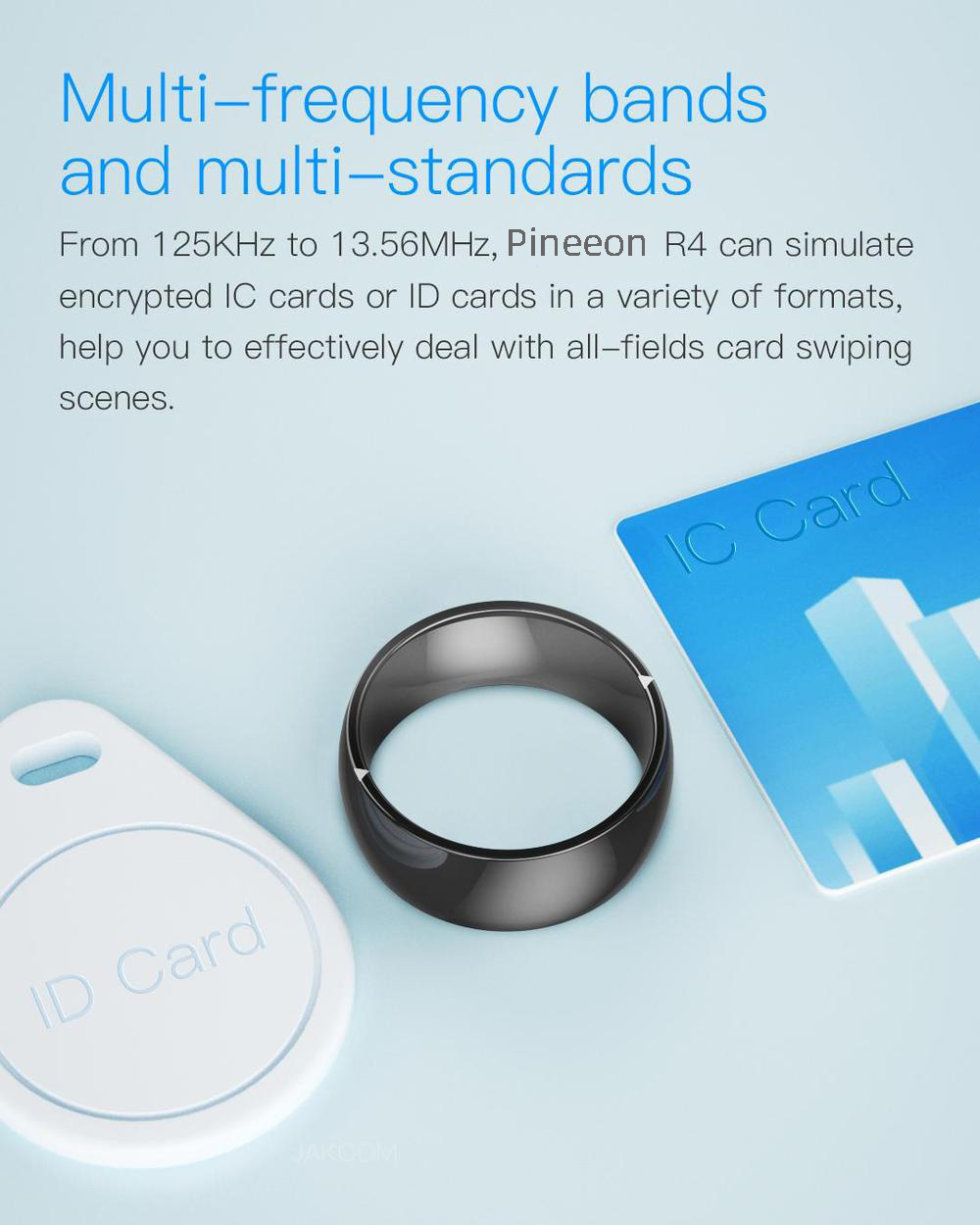 Pineeon R4 ID Card Smart Ring 